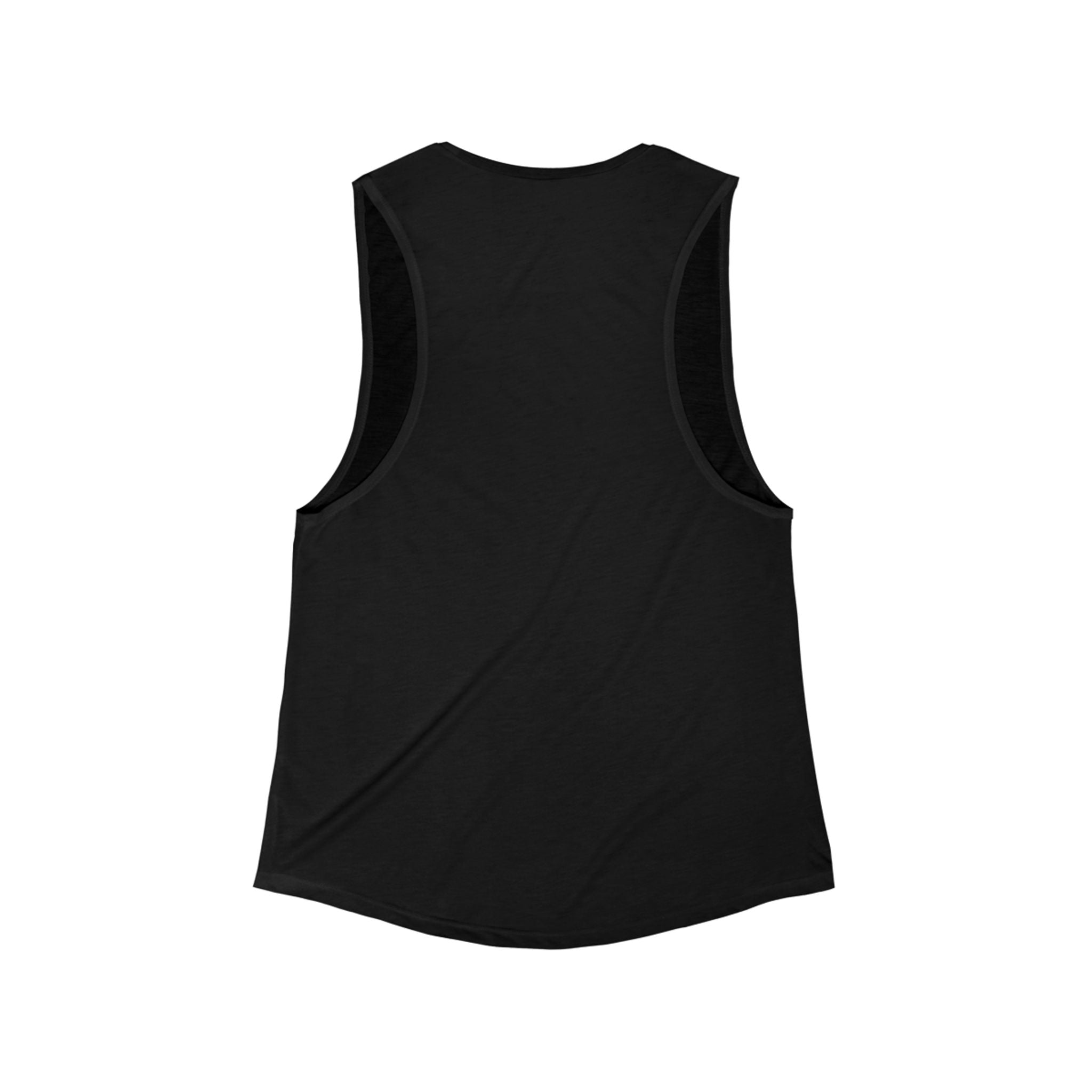 Empowering Women's Flowy Muscle Tank - "We Build Hot Bodies" Inspirational Fitness Top