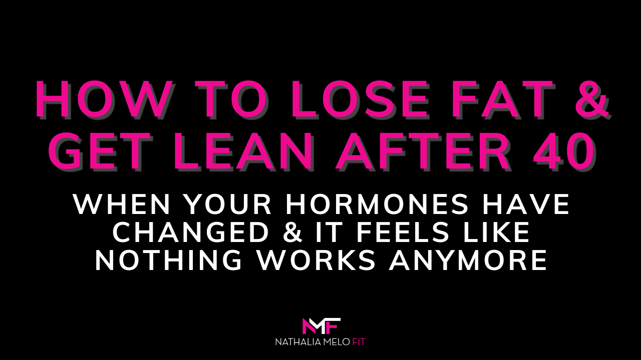 How to Lose Fat and Get Lean After 40 training video